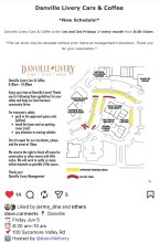 Danville Livery Cars and Coffee