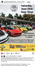 Cars and Coffee Del Monte Center