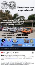 Cars and Coffee at Del Monte Center