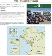 Pebble Beach Tour d'Elegance